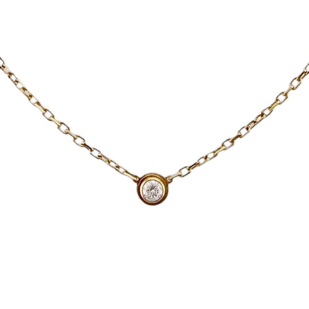 CARTIER 18k Gold Diamond Necklace